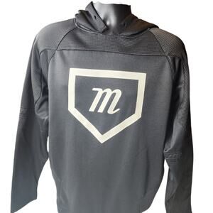 Marucci Hoodie Men Large Performance Pullover Baseball Athletic Sweatshirt Train